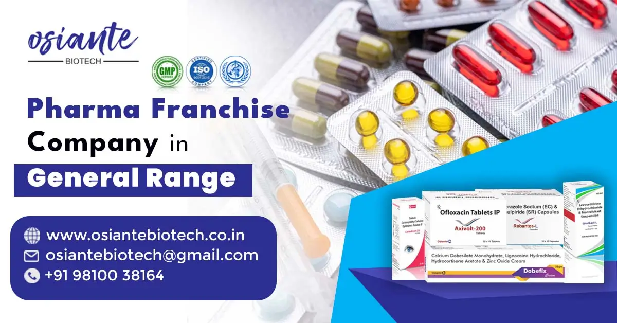 Pharma Franchise Company in General Range